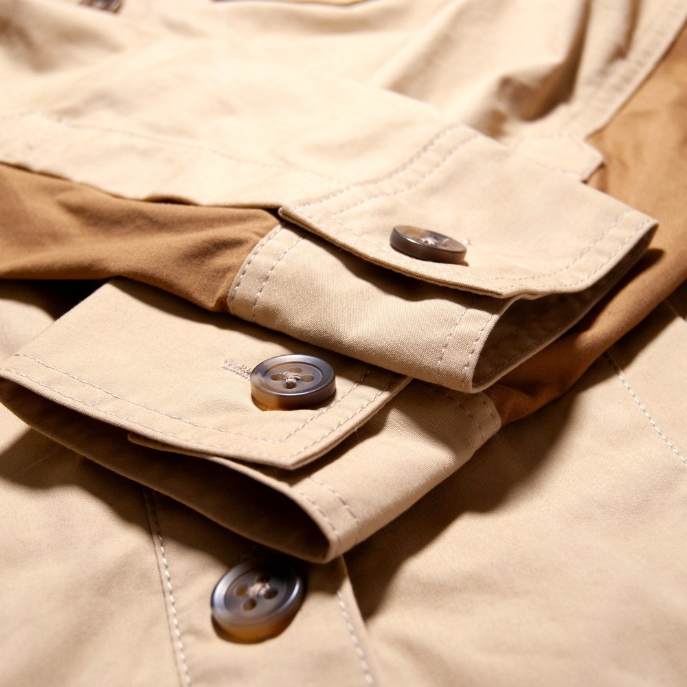 Cabi XS Women Tan #4301 Cotton Button Down Mason Jacket Collared Utility X Small - Picture 13 of 14